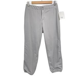 Intensity Grey Softball Cropped Pants Womens M Baseball Girls Athletic Jogger